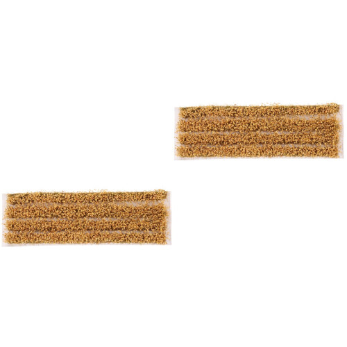 2Ensembles Garniture D'herbe Statique Pour Table De Sable 2