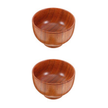 2Pièces Bols À Salade En Bois , Résistants Stylés Pour Table