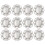 60Pièces Kits Blanks Broche Argent DIY Pour Photos Gravures 2