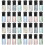 32Pièces Bouteilles Roller Sous Pratiques Variées 5