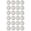 60Pièces Kits Blanks Broche Argent DIY Pour Photos Gravures 5