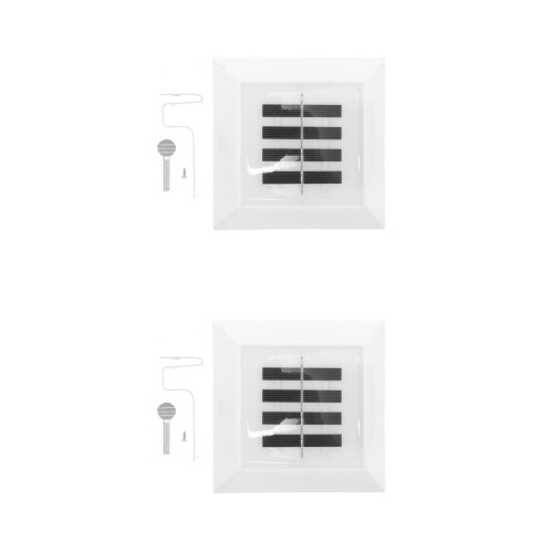 4Pièces Applique Murale Solaire LED Pour IP65 Durable 2