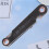 60Pièces Rotative De Filetage Pour Mesure Vis Noir 10