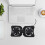3Pièces Ventilateurs USB Noir Refroidisseur Pliable Ordinateur 1