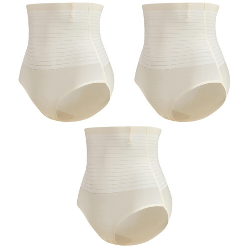 3St Vrouwenslip Taille Beige En Ademend Model 2