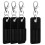 20Pièces Porte-Stylo PU Noir Multifonction Et 10