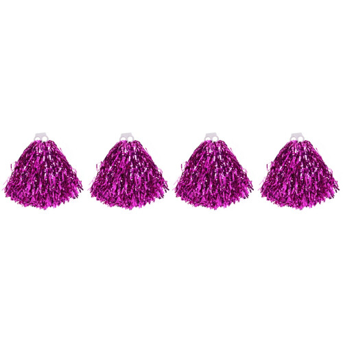 2Paires Pompons Cheer Couleur Rosy Attrayante 1