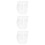 3St Herbruikbare Silicone Mal Voor Decoratie Wit 7