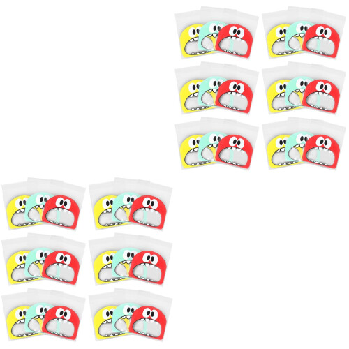 800Pièces Pochettes Biscuits Auto-Adhésives Couleur Assortie 2