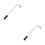 2Pièces Accessoire Rallonge Pression Lance Nettoyeur Argent 3