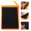 4Pièces Manchons Nettoyage Orange Éponge 9