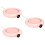 3Pièces Chauffant Rose USB, Chauffe-Tasse Boissons Chaudes 7