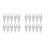 20Pièces Mini Cadenas Argenté Durable Pour , Journaux Boîtes 3