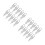 20Pièces Mini Cadenas Argenté Durable Pour , Journaux Boîtes 4