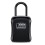 2X Outdoor Password Key Boxs Extended Locking Hook Steel Wire Hanging Key Storage Waterproof Key 4 Digit Code Box Black 3