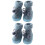 2Pièces Enfants Antidérapantes Coton Respirant 4