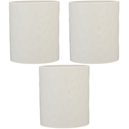 3Pièces Pot À Crayons Silicone Élégant Pour 1