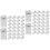 100Pièces Clips Miniatures Plastique Pour Usage 3