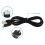 New Adjustable Bed Base Input Power Cord Cable Prong Replacement Switching Power Supply Transformer Cable 3