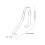 12Pièces Porte-Sandales Inox Durable Support Chaussures Argent 2
