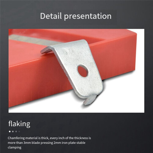 Gypsum Board Chamfering Plane 45-Degree Fillet Chamfering Machine Woodworking Plane Edger V-Type 1