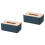 2Pièces Rangement Papier Robuste Pour Maison 3