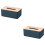 2Pièces Rangement Papier Robuste Pour Maison 5