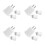 12Pièces Adaptateurs Douille E27 À Vis Compatible Us En ABS Pour Lampe 5