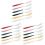 18Pièces Dessert Acier Dents Couleurs Variées 2