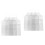 6Pièces Tablier Lavage Transparent PVC Usage 4