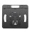 4Pièces Support Pliable Laptop Antidérapant Réglable Noir 10