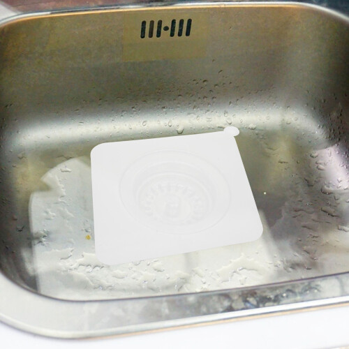 2Pièces Couvercle De Drain Silicone Résistant Maison