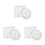3Ensembles Plaques De Tressage Durable En Eva Pour Bracelet 2