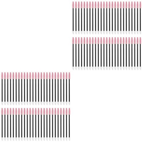 100Pièces Brosses Jetables Pour Extensions De Cils Rose Nylon 1