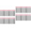 100Pièces Brosses Jetables Pour Extensions De Cils Rose Nylon 3