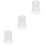 3Pièces Tubes Silicone Blancs Pour Accessoires Machine À Glace 4