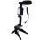 3Ensembles Trépied Selfie Lumière LED Microphone Pour 11