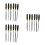 18Pièces Râpe Bois Outil Manche Ergonomique Noir 4