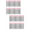 100Pièces Brosses Jetables Pour Extensions De Cils Rose Nylon 6