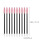 100Pièces Brosses Jetables Pour Extensions De Cils Rose Nylon 7