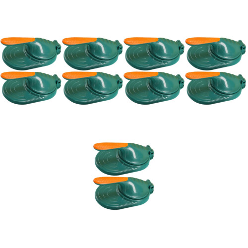 10Pièces À Pâte Vert Portable Pour Dumplings Raviolis Maison 2