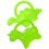 4Pièces Arrosoirs Plastique Petits Cartoon 7