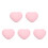 5Pièces Repose-Bras Nail Art Rose Confort Coton PU 3