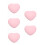 5Pièces Repose-Bras Nail Art Rose Confort Coton PU 7
