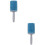 2Pièces Brosse Absorbante Bleue Manche Ergonomique Douceur 6