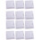 12Pièces Tablettes Blanches Pour Artisanat Bracelets 5