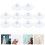 40Pièces Crochets Ventouses Transparents Pour Salles De Bains 9