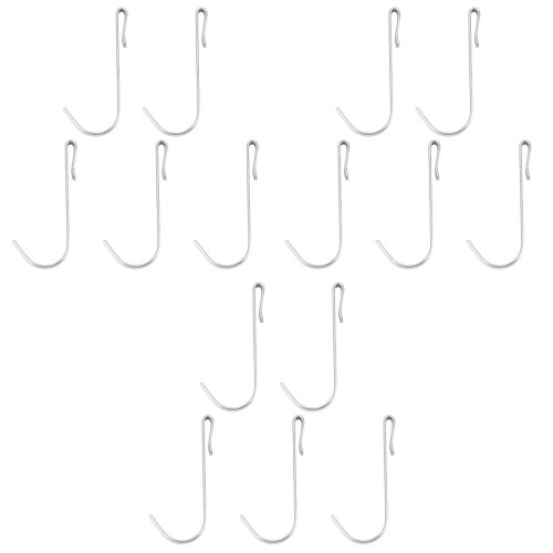 15Pièces Étagère Murale Cuisine Argent Acier Rangement Polyvalent 1