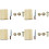 4Ensembles Mini Planche Décorative Pour Scène Miniature 4