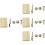 4Ensembles Mini Planche Décorative Pour Scène Miniature 5